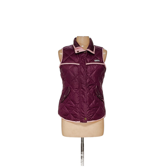 Columbia Women's Purple Down Vest - Picture 1 of 4